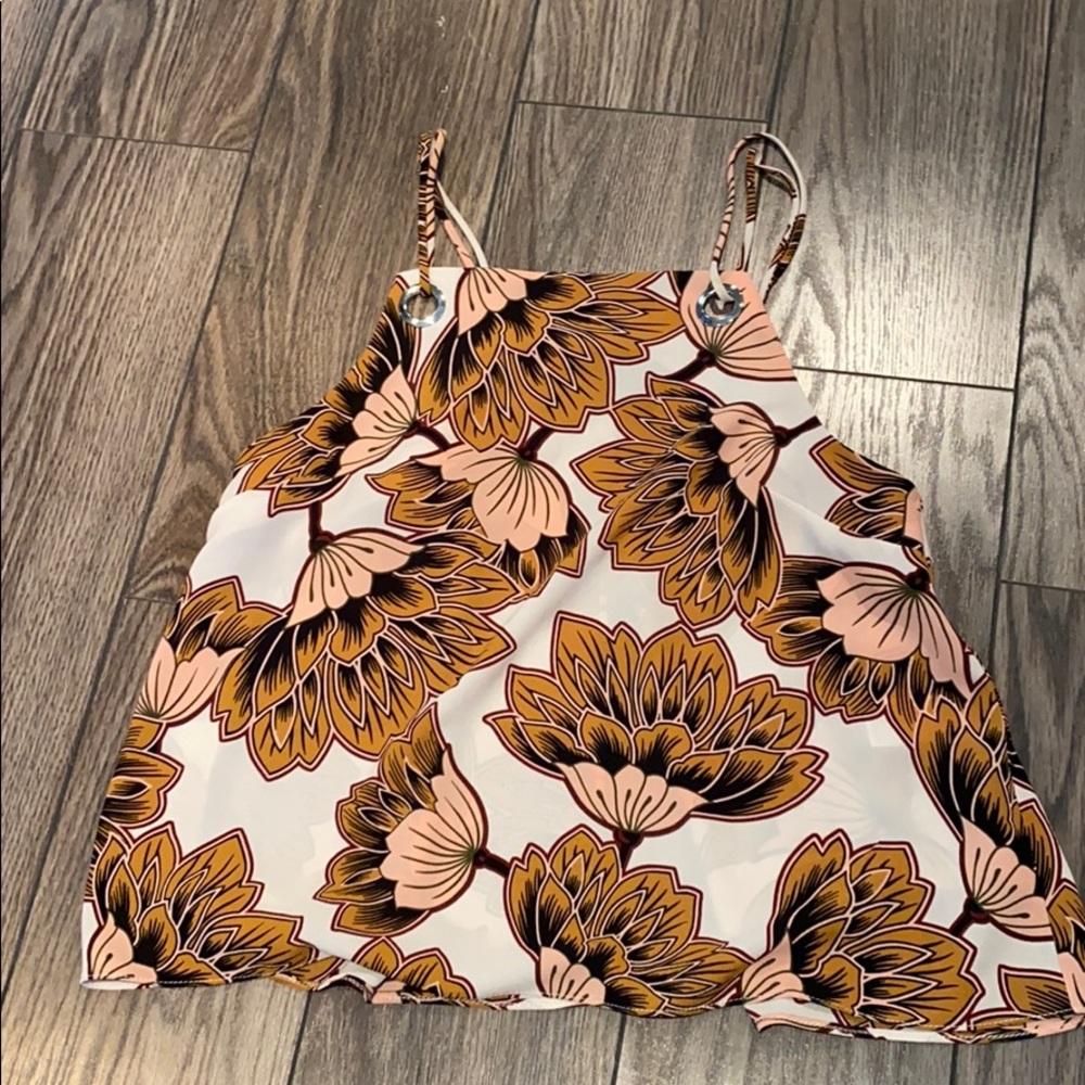 Topshop tank top blouse size 6